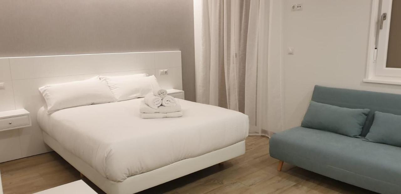 Alumar Apartamentos Muxia Bagian luar foto