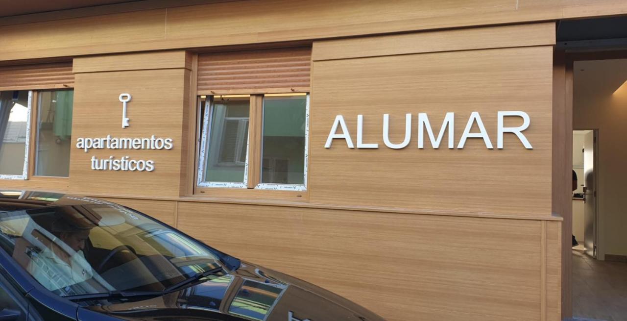Alumar Apartamentos Muxia Bagian luar foto