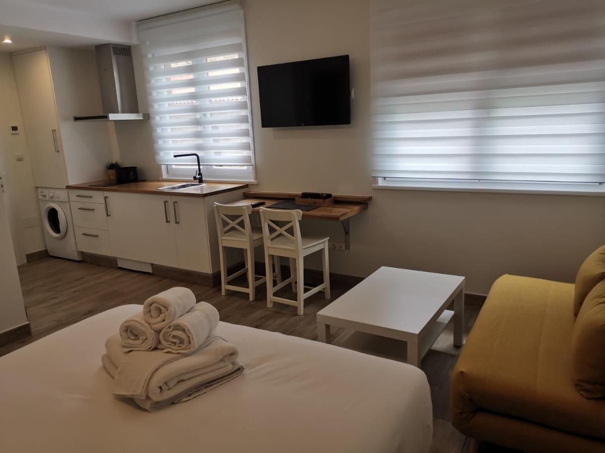 Alumar Apartamentos Muxia Bagian luar foto