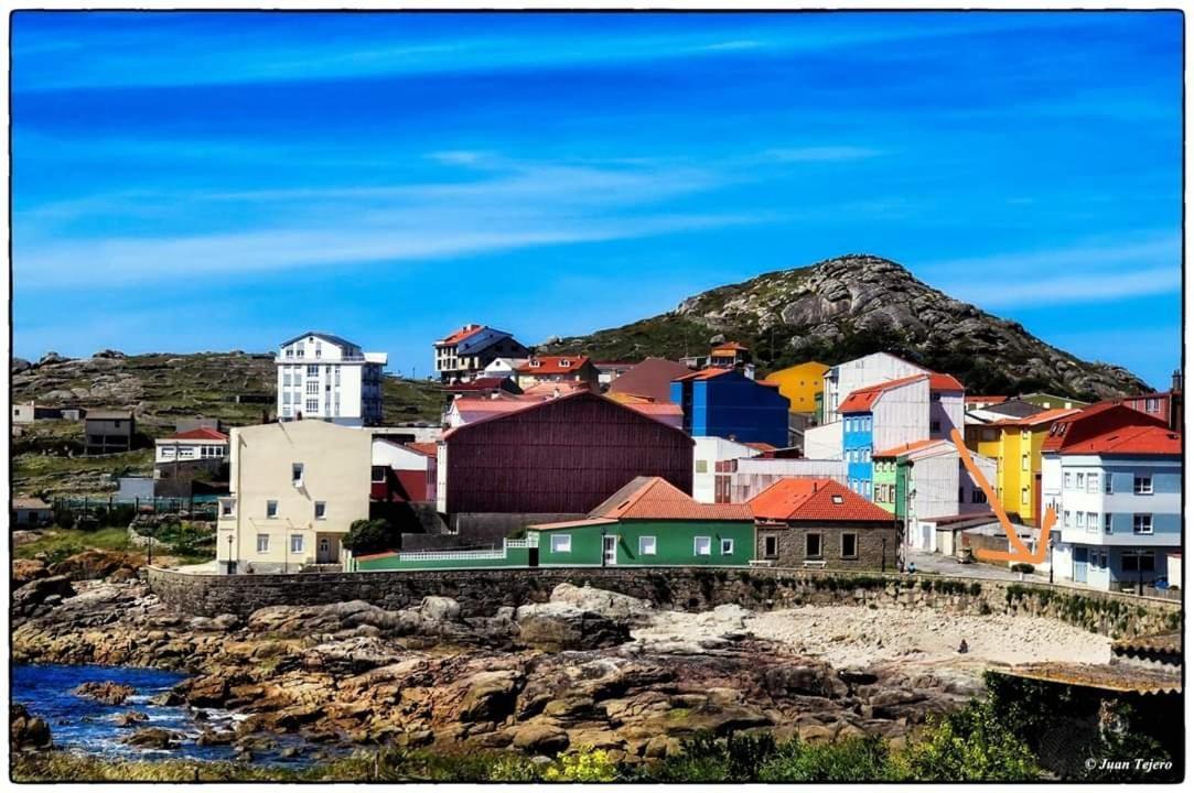 Alumar Apartamentos Muxia Bagian luar foto